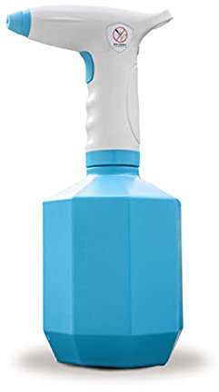 CLLX Électrique Arrosoir, Petit Arrosoir Intérieur, Automatique Jardin Pulvérisateur Rechargeable USB Maison Vaporisateur, pour Arrosage,Bleu