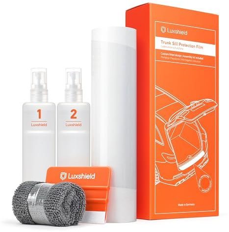 Luxshield Pellicola Protettiva per Bordo di Carico per BMW Serie 4 Gran Coupé 1 (I) F36 I 2014-2021 - Protezione Paraurti, antigraffio, per vernice - Trasparente