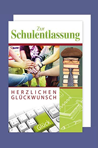 AvanCarte Schulentlassung Bestanden Grußkarte Karte 16x11cm