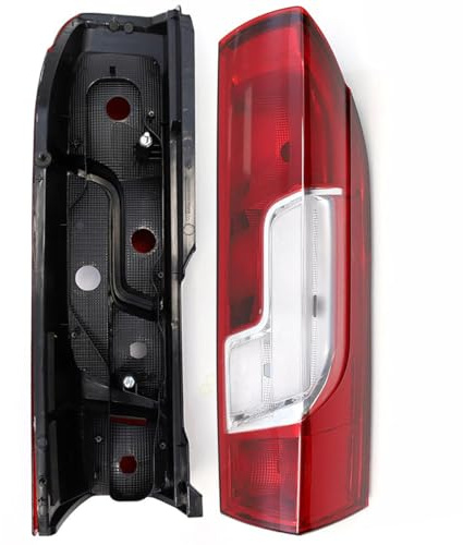 Rücklicht Rückleuchte Heckleuchte Rechts Seite Beifahrerseite E-Prüf | Kompatibel mit Fiat Ducato Citroen Jumper Relay Peugeot Boxer 2014+ Ram ProMaster 2019+ Vauxhall Opel Movano 2021+