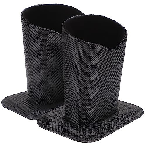 COHEALI Brillenhalter Stehen 2 Stücke Brillenhalter Steht Pu Brillenhalter Brillenetui Halter Moderner Brillenhalter Brillenständer Halter Aufrechter Desktop Fall (Schwarz) Brillenhalter Lustig