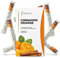 Wunder palillos de dientes con sabor - 30x palillos de dientes empaquetados individualmente - Aliento fresco - Palillos de dientes individuales con sabor (cinnamon-orange)