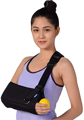 Medizinische Armschlinge, Schulter-Wegfahrsperre, Rotatorenmanschetten-Stützorthese, ergonomisch geformte medizinische Schlinge für gebrochene und gebrochene Knochen, Schulteroperationen, Lu