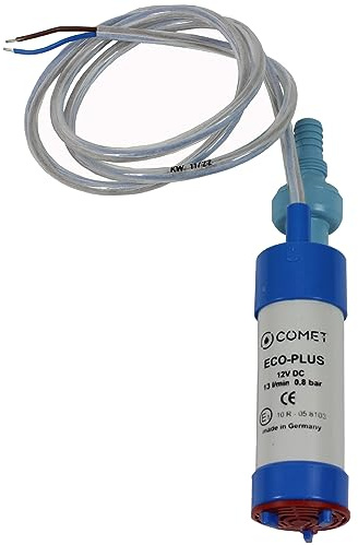 ECO-PLUS Tauchpumpe Wasserpumpe mit Rückschlagventil und Filter 12V 10 l/min