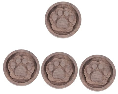 Healvian 4 Stück Cat's Claw Diffusor Goblincore-raumdekoration Duftdiffusor Fürs Auto Tragbare Parfümflasche Persönlicher Luftbefeuchter Mini-luftbefeuchter Hölzern Ornamente Natürlich Büro