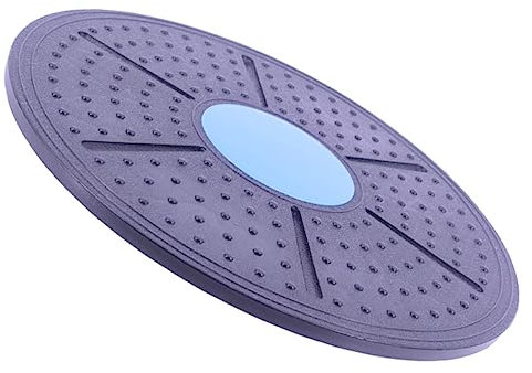 Gogogmee Wackelbrett Yoga Balance Board Rutschfeste Oberfläche Geeignet Für Gleichgewichtstraining Fitness Und Rehabilitation Farben Zufällig