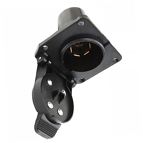 Mikinona 1pièce Adaptateur De Remorque Étanche Broches Us Connecteur De Prise pour Véhicules Américains Et Remorques Facile à Installer Et