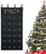 Calendario de Adviento de Navidad de Tela 2024, Calendario de Adviento para Rellenar Navidad, Calendario Adviento Reutilizable Para Colgar, para decoraciones de Navidad