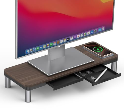 TobenONE MacBook Docking Station 10 in 1 (Monitor Stand), USB C Docking Station with 4K@60Hz HDMI, 100W Power Supply, 5 USB Ports, Ethernet, for MacBook Pro/Pro Max/Air/M1 M2 M3 M4, iMac, Mac mini