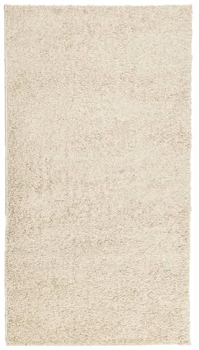Tidyard Teppich Bambusmatte Wohnzimmerteppich Badezimmerteppich Bambusteppich rutschfest für Wohnzimmer,Läufer Küchenteppich Flurteppich Shaggy Hochflor Modern Golden 60x110 cm