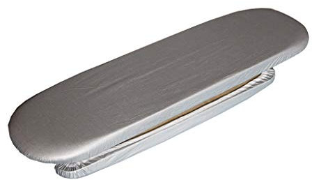 WJFTODAY Tabla de Planchar de Madera Maciza: Tabla de Planchar doméstica de Escritorio pescritorio pequeña de Doble Cara, Pantalones Calientes multifuncionales/Mesa de Planchar con Brazo de Manga (B)