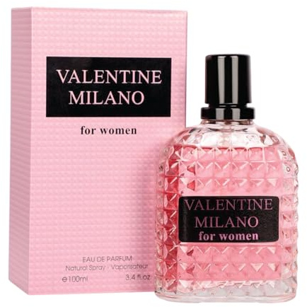Sapphire’s choice Valentine Milano Perfume | Valentine Milano Eau De Parfum for Women 100ml | Vanilla, Bergamot and Jasmine Fragrance | Perfume for Women 100ml