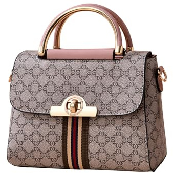 CORIOS Damen Elegant Handtasche PU Leder Schultertasche Wasserdicht Umhängetasche Mode Tragetasche Tote Beutel Klein Henkeltasche Reisen Büro Einkaufen Arbeit Alltag Henkeltaschen