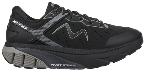 MBT Men's MTR-1500 Iii Lace Up in Black/Black in Size 10