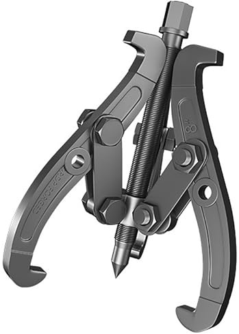 Extractores de rodamientos, acero al carbono, herramienta de extracción de rodamientos de 2 mordazas/3 mordazas, con diseño de ajuste de doble agujero, para engranaje de polea, rodamientos, extracción