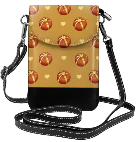 WZYWHJ Sac à bandoulière en cuir pour femme avec bandoulière réglable Motif pain beurré