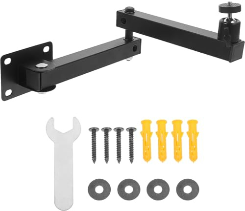 Ipetboom Supporto per Proiettore e Telecamera da Parete in Acciaio Resistente Scaffale Salvaspazio Montaggio a Muro Accessorio Multifunzione per Casa e Ufficio