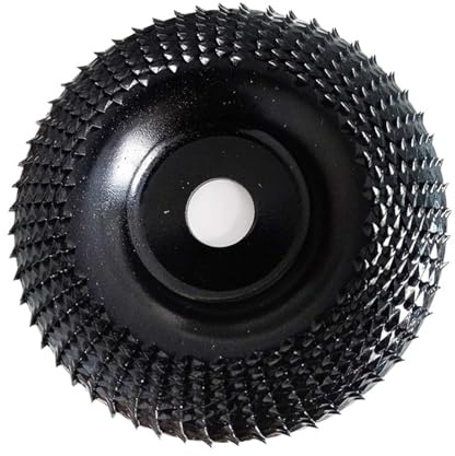 Disco For Intaglio Del Legno For Smerigliatrice Angolare Rotonda, Mola For Molatura E Modellatura Del Legno, Utensile Rotante Abrasivo For Smerigliatrici Angolari Con Foro Da 16/22 Mm(22mm)