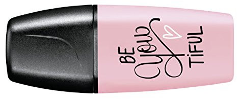 Textmarker - STABILO BOSS MINI Pastellove - Einzelstift - rosiges Rouge
