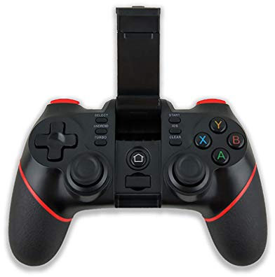 MYYINGELE sans Fil Contrôleur de Jeu Mobile,Contrôleur de Jeu Manette Wireless Gamepad Double Vibration pour iOS,Android,Téléphones Portables et Tablettes,TV Android et PC Android/iOS