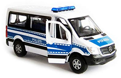 Toys Mercedes Benz Sprinter Polizei Modellauto Welly Metall Modell Auto Spielzeugauto Kinder Geschenk 92