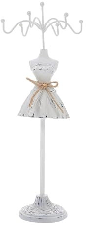 jojofuny Jewelry Storage Rack: Jewellery Display Stand for Necklace Makeup Bracelet Earring Ring Holder - Vintage Display Stand Tower for Shop Showcase