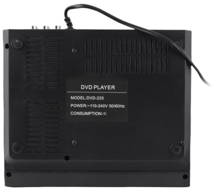 HD DVD Player, CD Player mit PAL NTSC Schnittstelle, USB 2.0 Schnittstelle, Fernbedienung und Kabel Im Lieferumfang Enthalten, für TV (EU-Stecker)