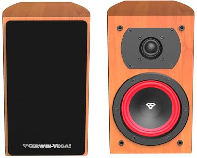 Cerwin Vega!LA Series 6.5” 2-Way Bookshelf Speakers (Pair) - LA165C
