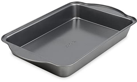 JOVOMA Non Stick Roasting Tin - Medium Carbon Steel Baking Tray for Roasting, Baking, and More