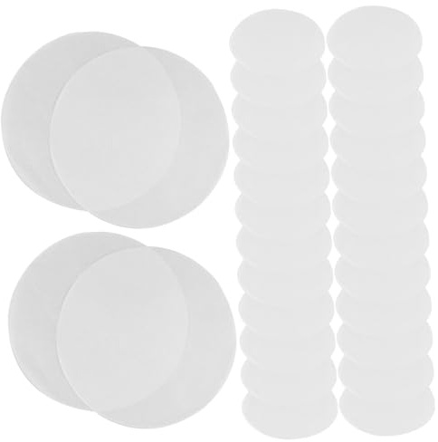 220pcs Round Parchment Paper for Baking Non-Stick White