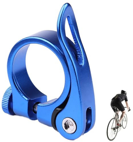 Fahrrad-Sattelklemme, Sattelstützenklemme | Ergonomische Sattelstützenklemme mit Schnellverschluss - Benutzerfreundliche Reise-Sattelklemme, Fahrradzubehör für das Zusammenklappen auf der Bergstraße