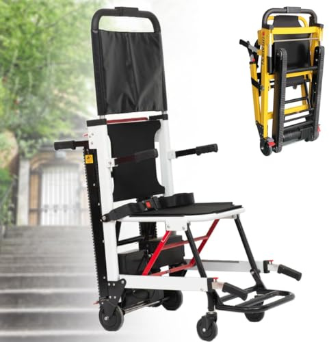 Silla De Ruedas Para Subir Escaleras,Silla De Ruedas Para Subir Escaleras,El Chasis Puede Subir Y Bajar Escaleras,Elevadores Eléctricos Para Escaleras,Carga 165 Kg/364 Lbs A