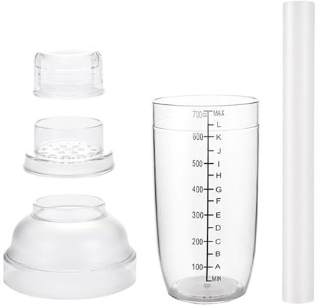 Cocktail Shaker Set - Klar Shaker-flaska, Drink Shaker | Cocktail Shaker