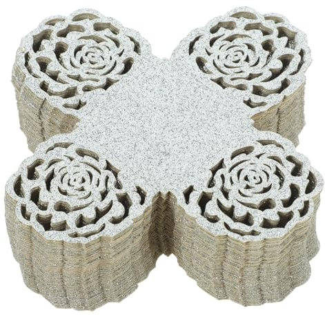 LAPYAPPE 50piezas Unidades De Portavasos Decorativo Para Trufas Envoltorio De Bandeja De Fiesta Taza De Dulces