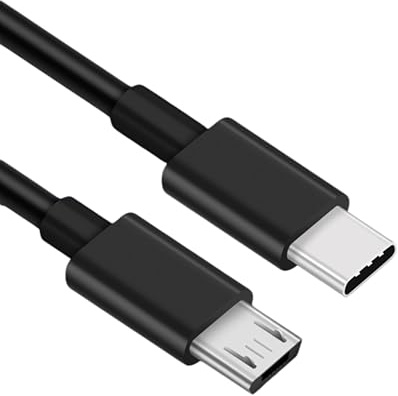 Câble de Données USB-C vers Micro USB | Câble de Charge OTG 480Mbps USB Type C vers Micro USB | Pour MacBook Pro Air Android Samsung Galaxy DJI Drones PS4 Xbox One Controller