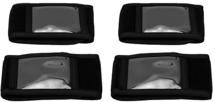 Yechiry Cinturini per Caviglia Morbidi Regolabili per Contapassi Fitness Tracker Uso da Viaggio 4 Pezzi 39,5x7 Cm