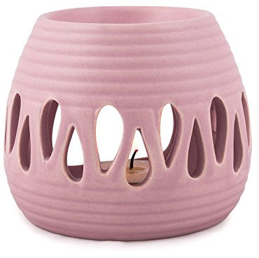 pajoma Keramik Duftlampe ''Simple'' in rosa, Höhe 8 cm