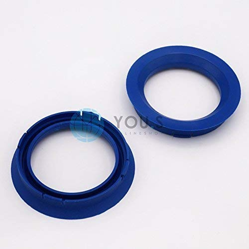 2 x ZENTRIERRINGE DISTANZRING für ALUFELGEN FZ15 74,1-57,1 mm CMS, DBV, Proline Wheels, Schmidt Revolution