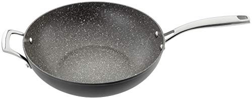 Stellar Rocktanium 30cm Non-Stick Wok with Rock Hard QuanTanium Non-Stick Coating, Induction Ready, Dishwasher Safe