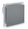 STERR Grauer Badlüfter 150 mm - Badezimmerventilator - Glasfront - Modernes Aussehen - BFS150-G - 25 W
