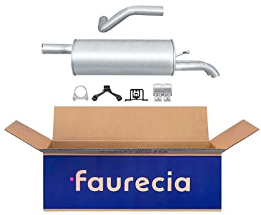 HELLA 8LD 366 035-101 Endschalldämpfer - Easy2Fit® Kit - hinten | Kompatibel mit: SEAT CORDOBA, SKODA FABIA I Combi, FABIA I Praktik, FABIA I Stufenheck