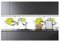 Fototapete Küche Abwaschbar Obst Limetten - 250x60 cm Einteilig Premium Küchenrückwand - Inklusive Kleister Modern Küchentapete Fototapeten Vlies Tapete UV-Beständig Montagefertig