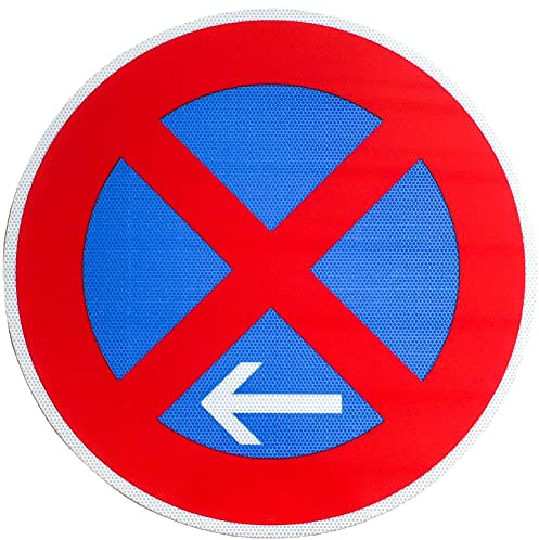 Original Verkehrszeichen RA2 Nr. 283-11 Absolutes Halteverbot Ende links 600 mm StVO RSA-21 RAL Straßenschild Baustellenschild Verkehrsschild Verkehrsschilder Straßenschilder Schild Schilder
