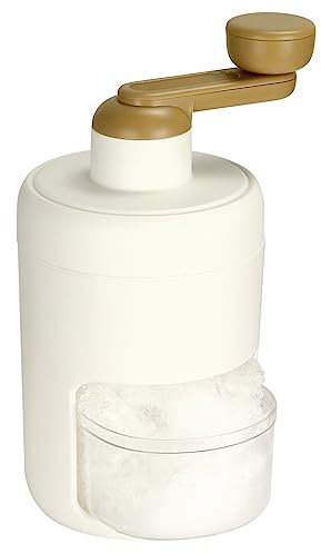 QWORK® Broyeur à Glace Manuel Portable - 300 ML - Fonctionnement sans Électricité - pour Les Voyages à Domicile à l'Extérieur