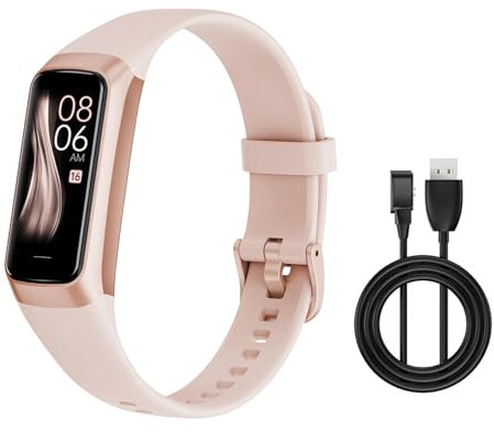 Fiauli Montre intelligente pour répondre/passer des appels, montre de fitness de 2,8 cm avec moniteur de fréquence cardiaque, traqueur d'activité avec 25 modes sportifs, étanche IP68 pour iOS Android