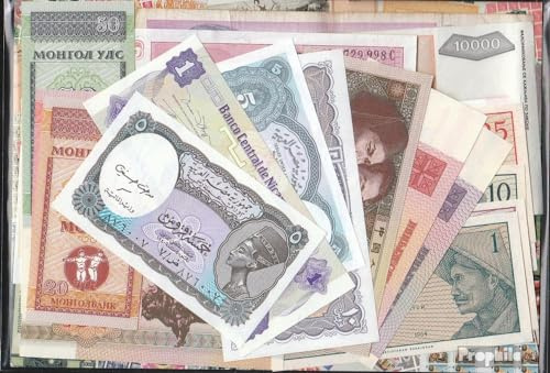 Prophila Collection Geldschein Alle Welt 25 Verschiedene Banknoten (Banknoten für Sammler - kein Zahlungsmittel)