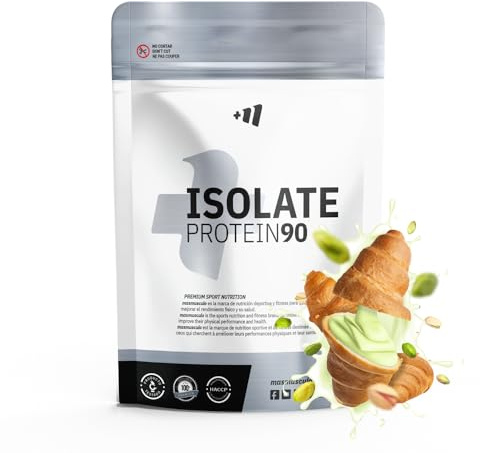 MASmusculo - Isolate 90 CFM - 500 g - Pistachio Cream - Proteína de Aislado de Suero CFM - Con Aislado de Suero Provon 295 de Glanbia - Ayuda a Aumentar la Masa Muscular - Producto Deportivo
