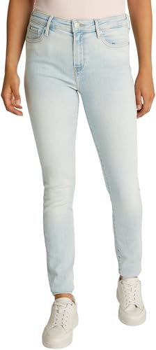 Tommy Hilfiger Donna Jeans Como Skinny Sky Vita Media, Bianco (Sky), 26W/30L