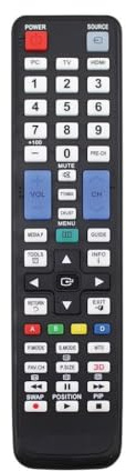 Mando Universal para TV, Compatible con múltiples Marcas, Funciones de Control Remoto y Acceso a menús, Ideal para reemplazar mandos Perdidos.
