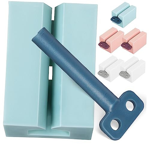 FRCOLOR 6pcs Toothpaste Squeezer Rolling Tube Dispenser Holders for Bathroom Storage Save Toothpaste Creams